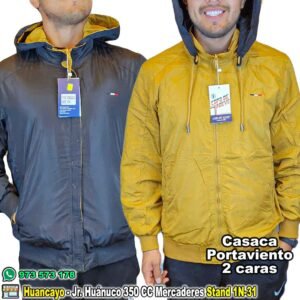 Casaca Portaviento de Dos Caras: Ligereza y Resistencia para Climas Cálidos