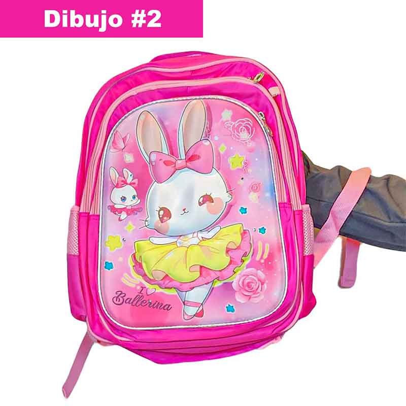 Mochila de 3 Piezas Lonchera, mochila y cartuchera de niña - Imagen 11