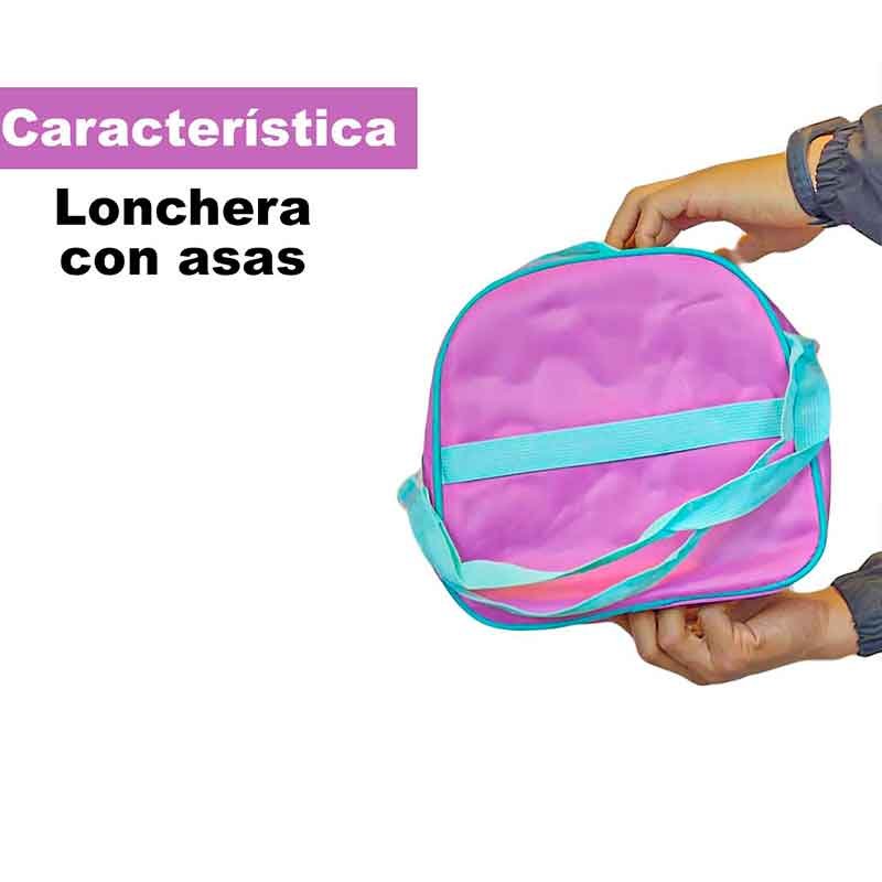 Mochila de 3 Piezas Lonchera, mochila y cartuchera de niña - Imagen 4