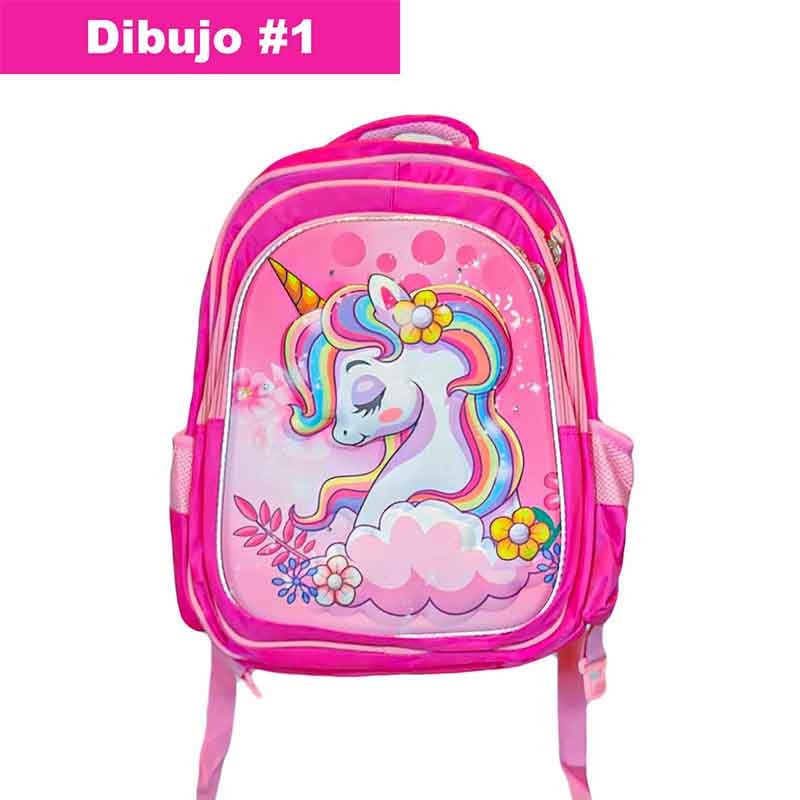 Mochila de 3 Piezas Lonchera, mochila y cartuchera de niña - Imagen 10