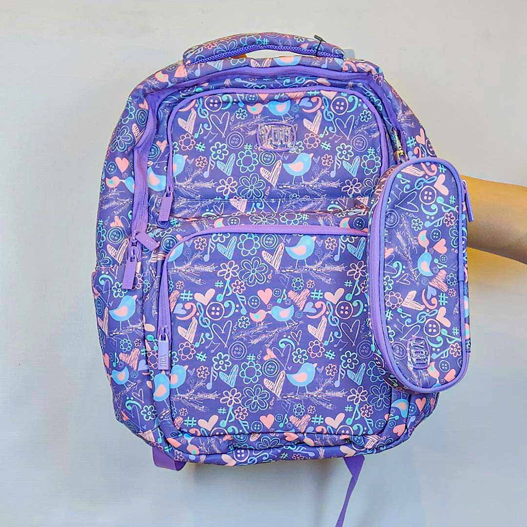 Mochila YOU 3 piezas Lonchera Cartuchera Mochila - Imagen 10