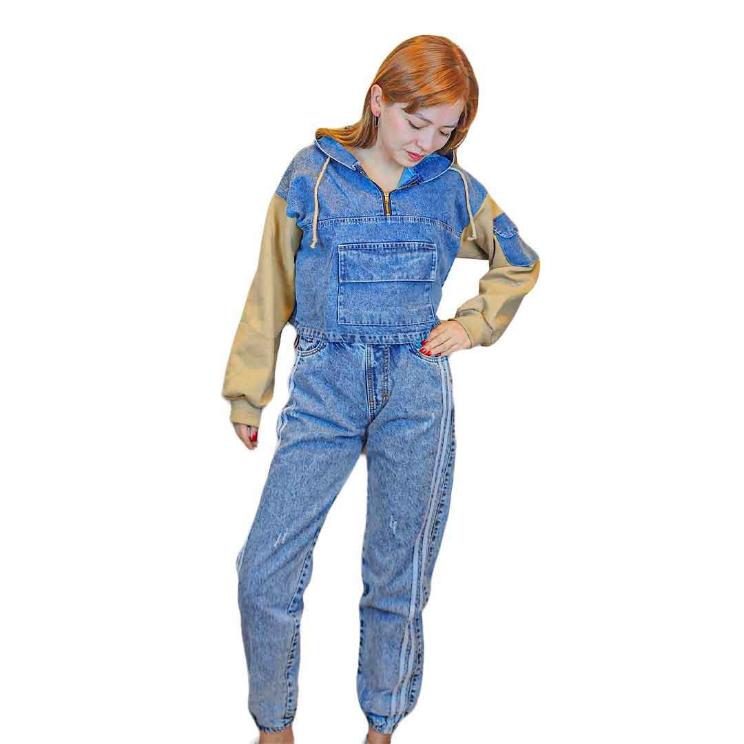 Set de 3 piezas polo + polera +pantalón de Mujer CyS Huancayo - Imagen 4