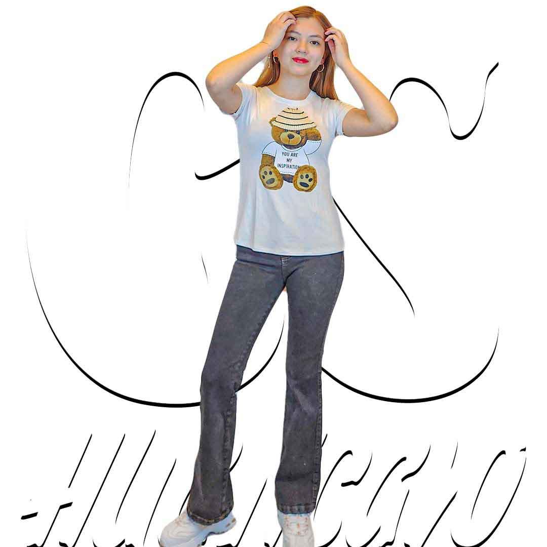 Pantalon tela Jean Strech modelo Sirena de Mujer CyS Huancayo - Imagen 2