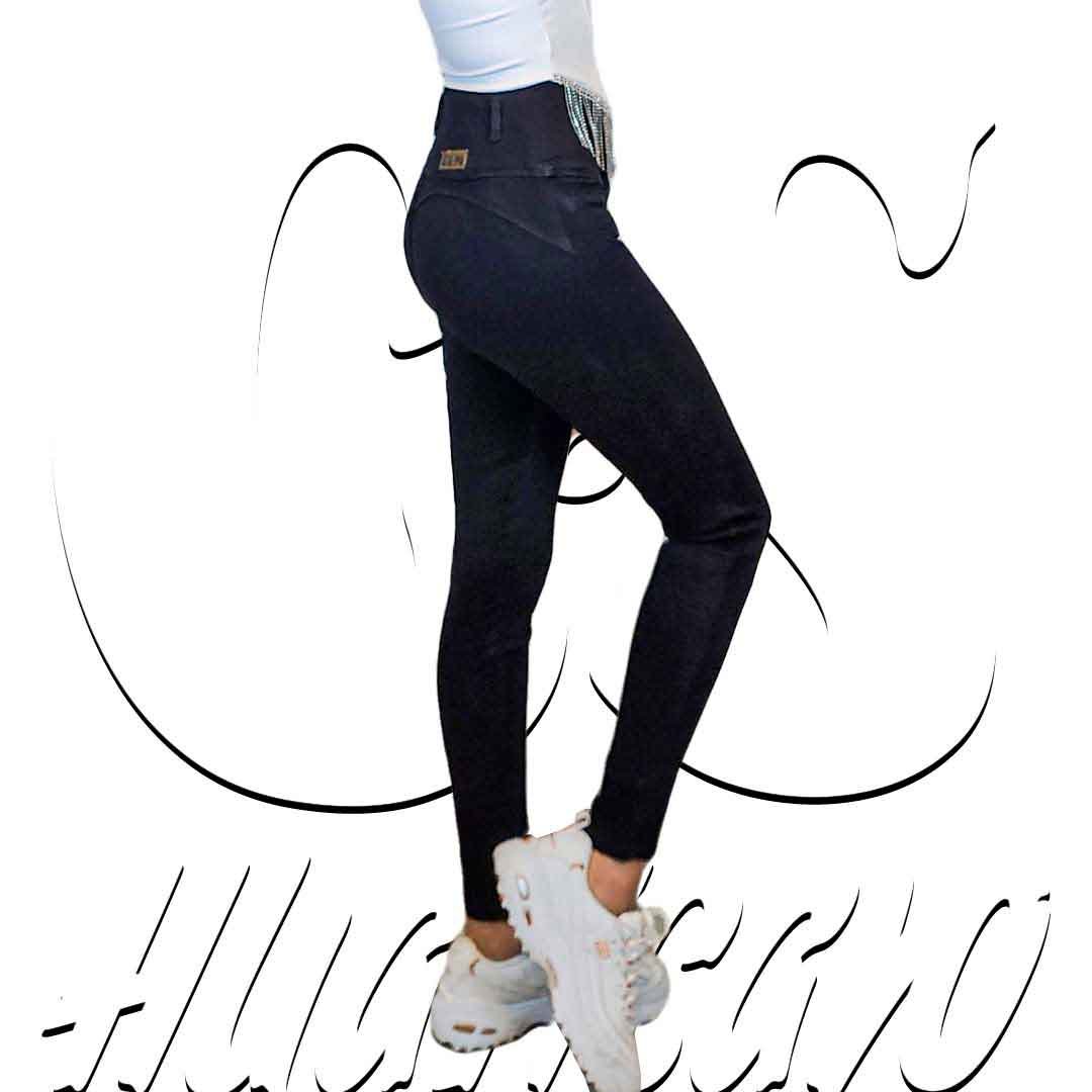 Pantalon Jean Strech Fajero 4 botones Pitillo de Mujer CyS Huancayo