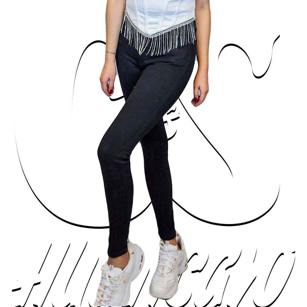 Pantalon Jean Strech Fajero 4 botones Pitillo de Mujer CyS Huancayo - Imagen 2