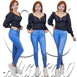 Conjunto de 2 piezas blusa + pantalón de mujer CyS Huancayo