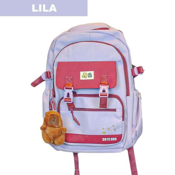 Mochila Importada Capibara con Peluche CyS Huancayo - Imagen 2