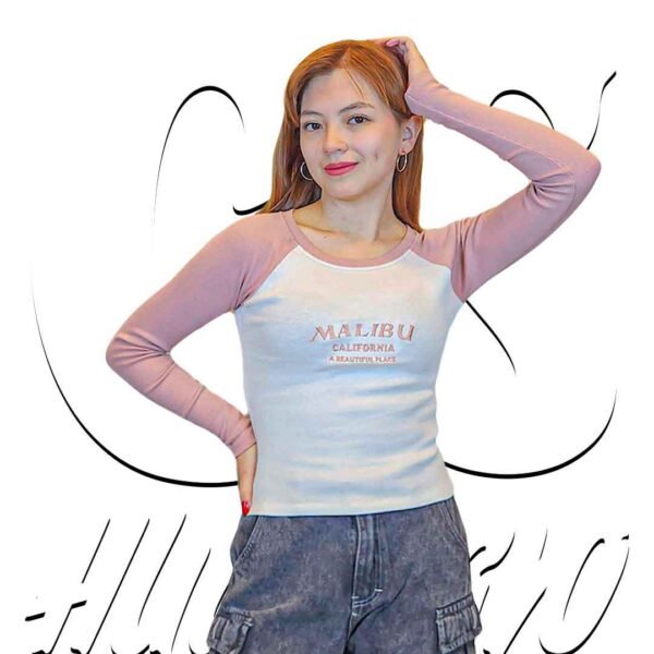 Polo Malibu 2 colores estilo Koreano CyS Huancayo