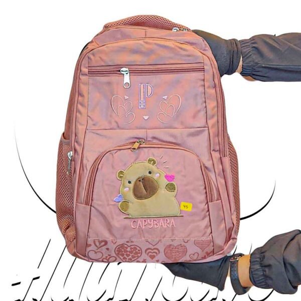 Mochila Capibara diseño Kawai de Nylon CyS Huancayo