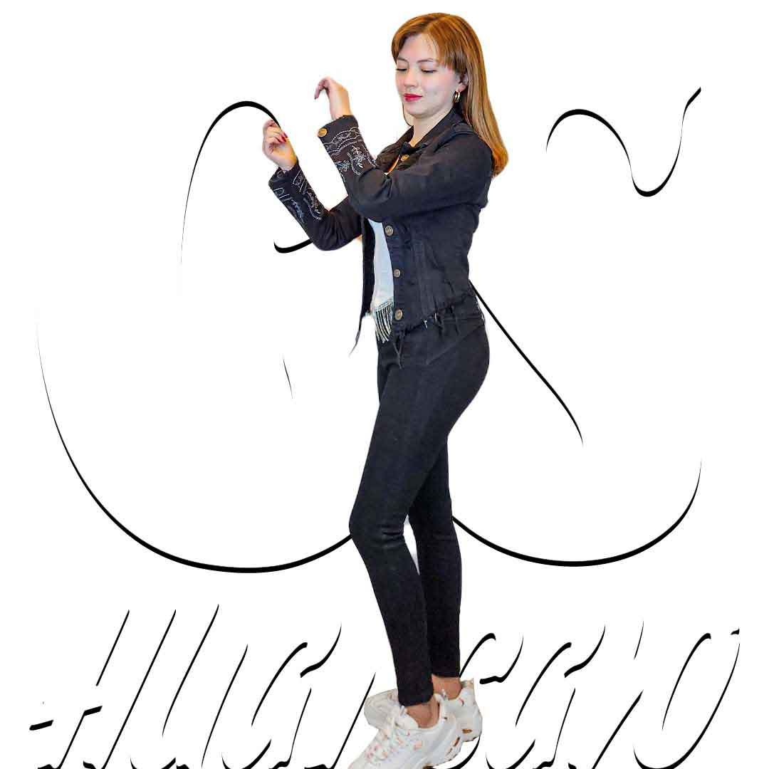 Set de 3 piezas jean Casaca + Polo + Pantal贸n para Mujer CyS Huancayo - Imagen 2