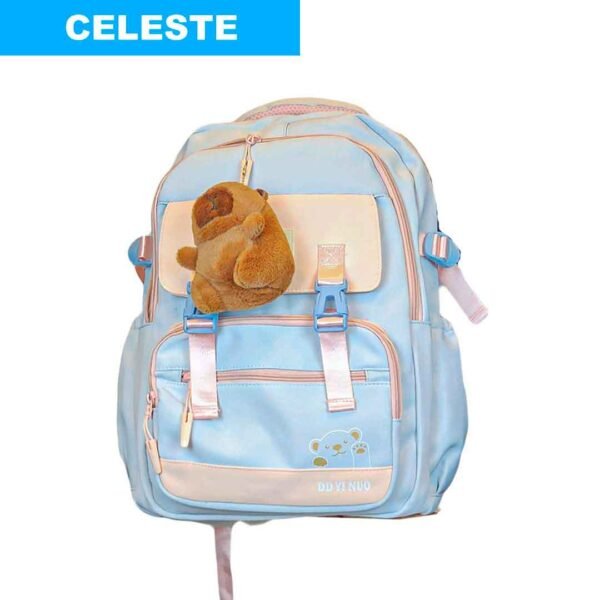 Mochila Importada Capibara con Peluche CyS Huancayo - Imagen 9