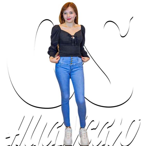 Conjunto de 2 piezas blusa + pantalón de mujer CyS Huancayo - Imagen 4