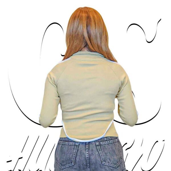 Polo Cuello Camisa Abierto de Mujer estilo Koreano CyS Mujer - Imagen 5