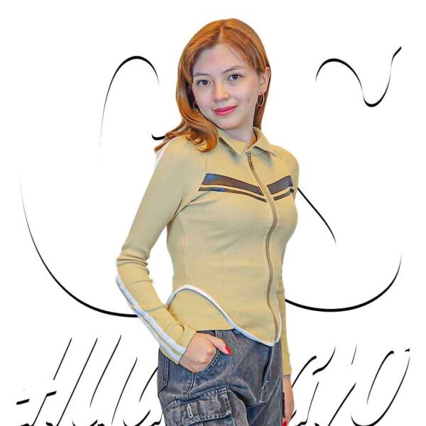 Polo Cuello Camisa Abierto de Mujer estilo Koreano CyS Mujer - Imagen 4