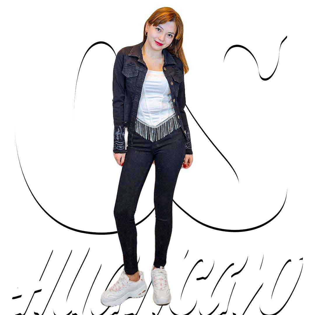 Set de 3 piezas jean Casaca + Polo + Pantal贸n para Mujer CyS Huancayo - Imagen 3