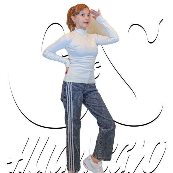 Conjunto de 2 piezas Cafarena de Algodon + Pantalon baggy CyS Huancayo - Imagen 3