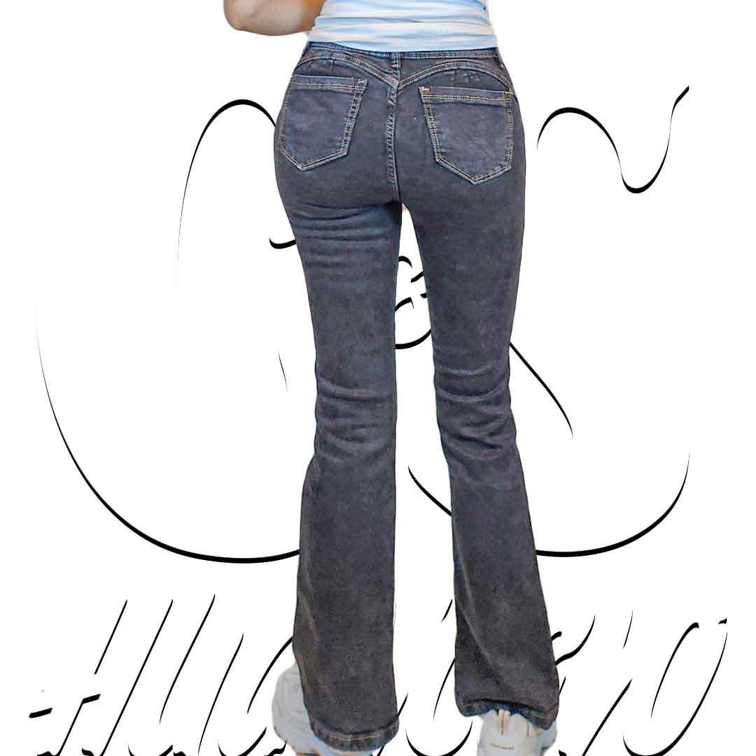 Pantalon tela Jean Strech modelo Sirena de Mujer CyS Huancayo