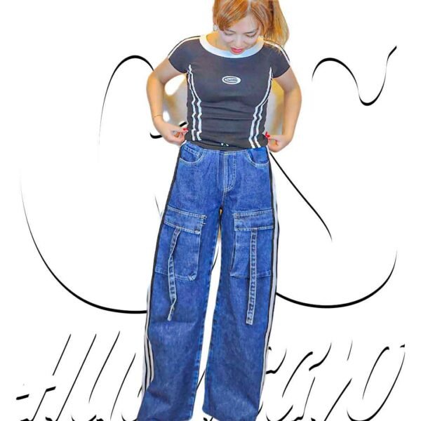 Set prendas a rayas 2 piezas polo + pantalón CyS Huancayo - Imagen 3