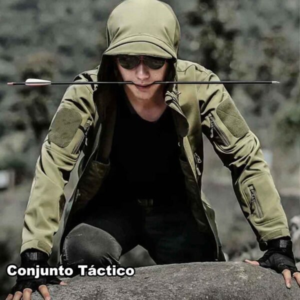 Conjunto Tactico Hombre Piel de Tiburon