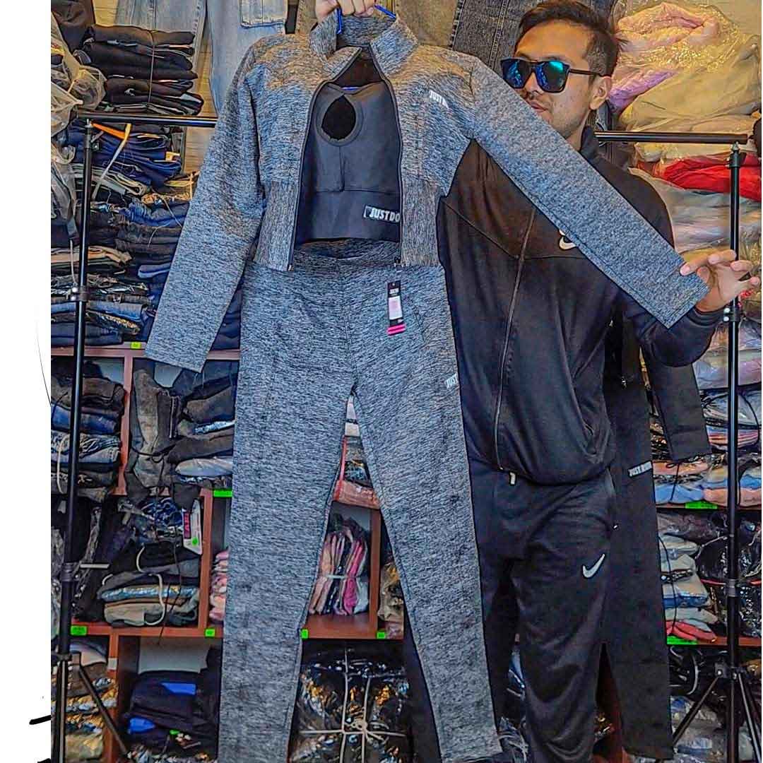 Conjunto de Buzo 3 piezas Top Casaca Leggin - Imagen 4