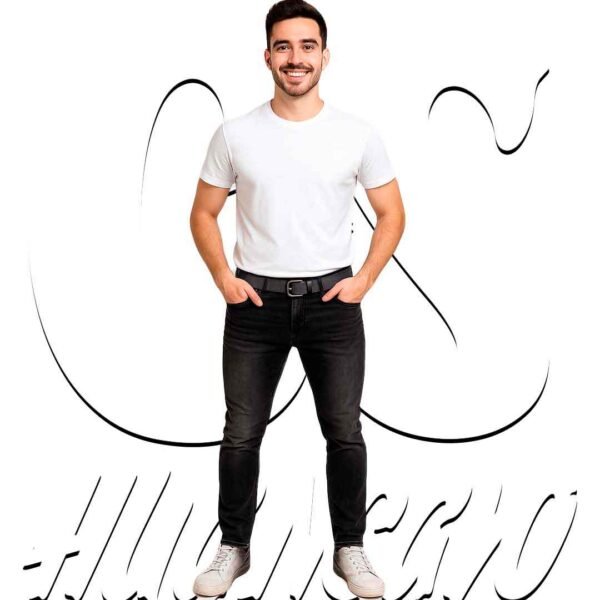 Pantalón Jean Axel Stretch Fit Pitillo Hombre Huancayo - Imagen 6