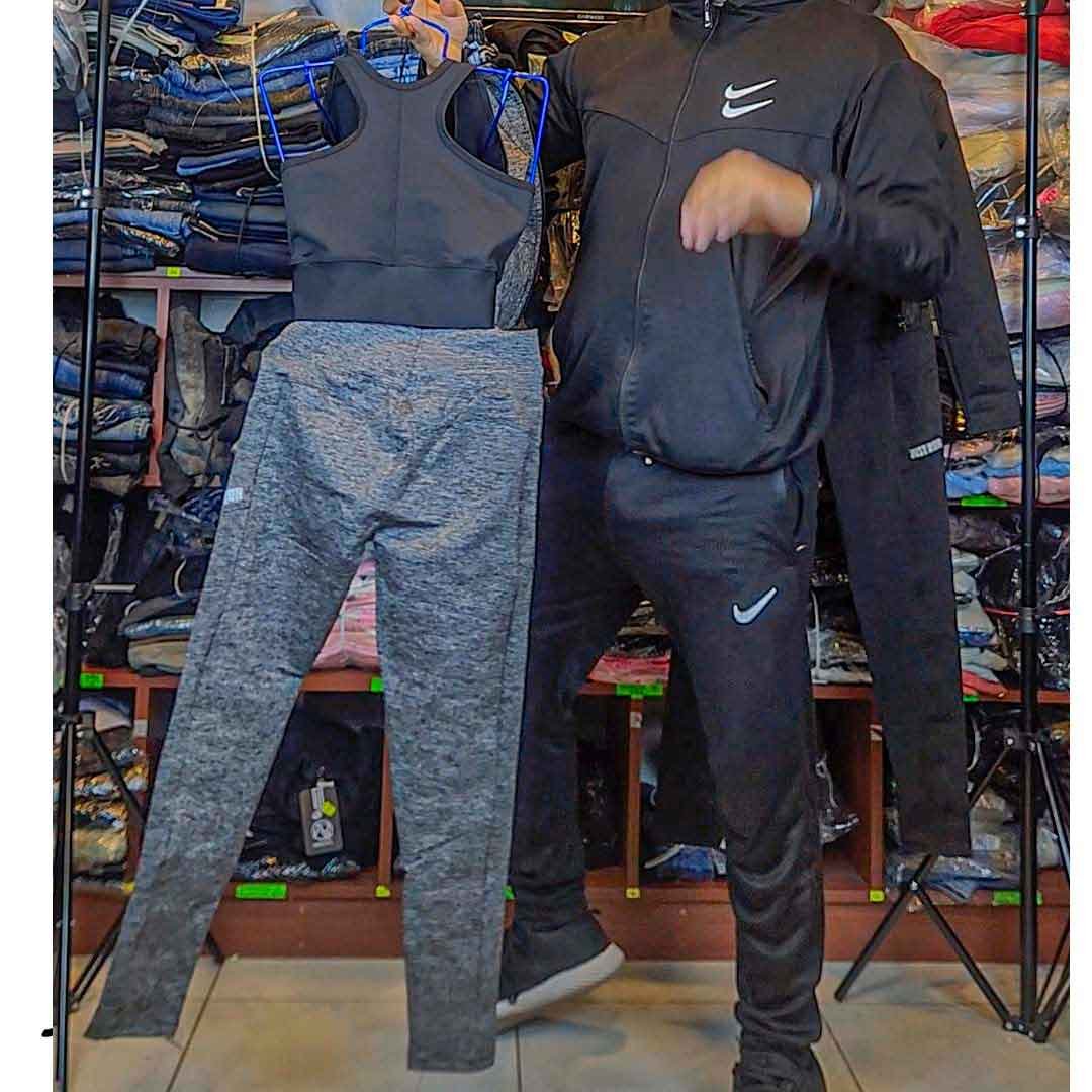 Conjunto de Buzo 3 piezas Top Casaca Leggin - Imagen 2