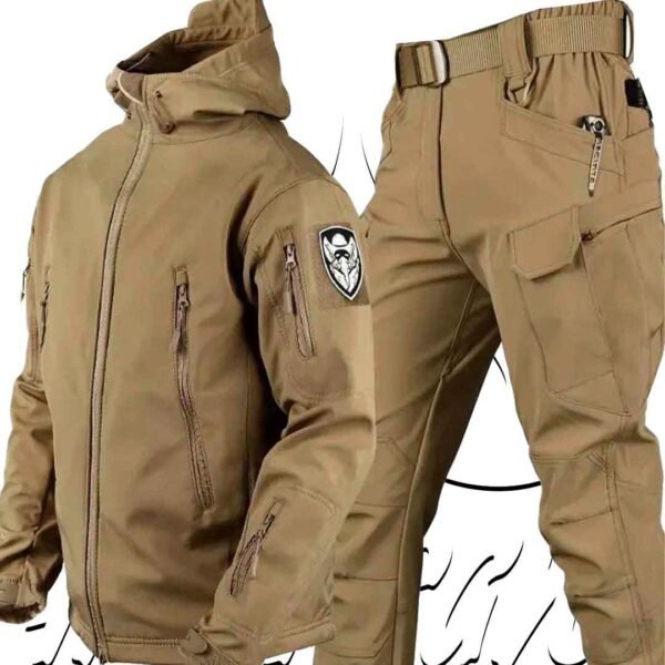 Conjunto Tactico Hombre Piel de Tiburon - Imagen 10