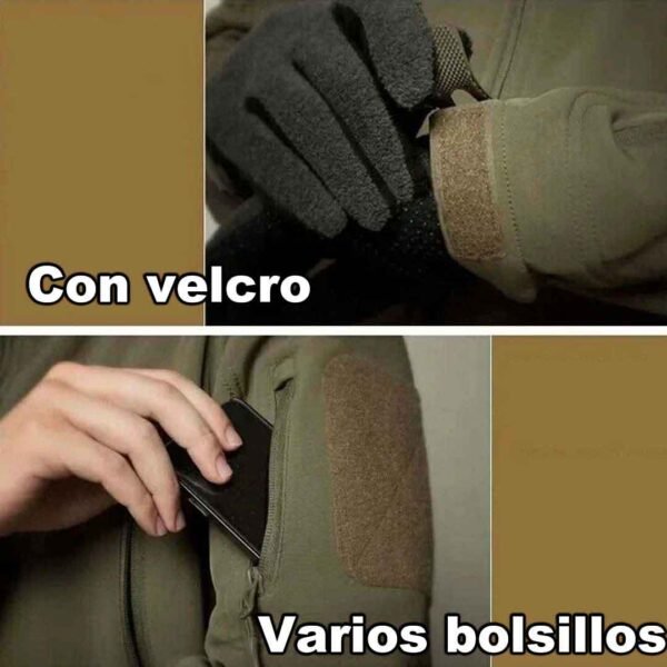 Conjunto Tactico Hombre Piel de Tiburon - Imagen 5