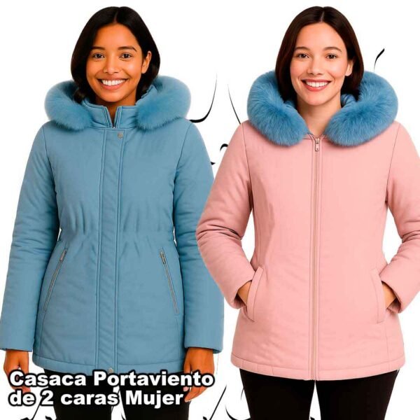 Casaca Reversible “Dúo Chic” Mujer Huancayo