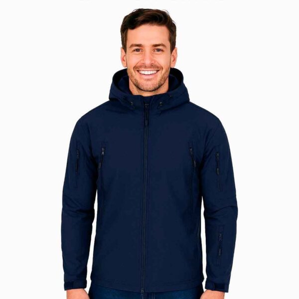 Casaca Softshell Sierra Dorada Cumbre XT de piel de tiburón para exteriores para hombre - Imagen 4