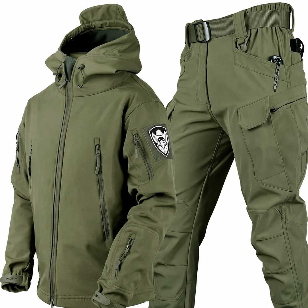 Conjunto Táctico Sharkskin Storm Pro impermeable para Outdoor - Imagen 5