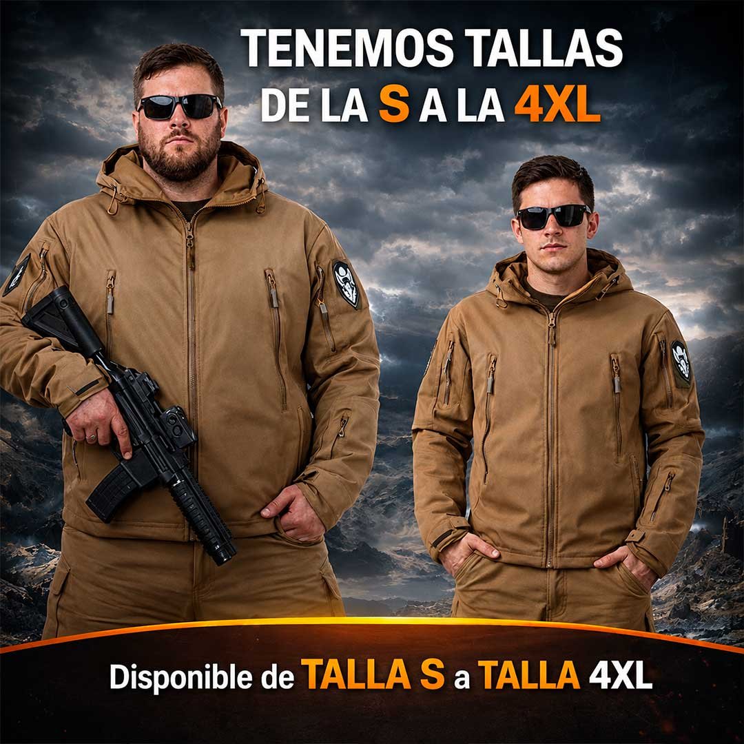 Conjunto Táctico Sharkskin Storm Pro impermeable para Outdoor - Imagen 2