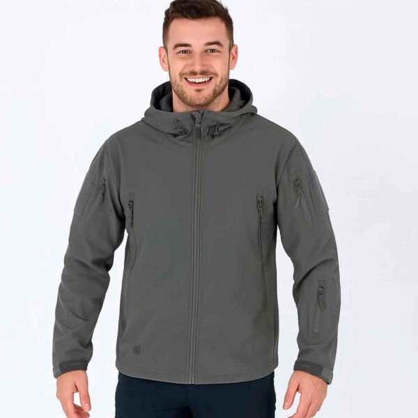Casaca Softshell Sierra Dorada Cumbre XT de piel de tiburón para exteriores para hombre - Imagen 9