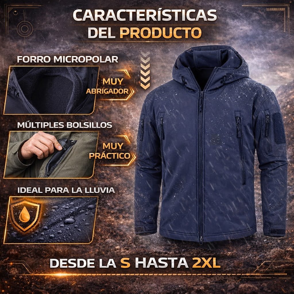 Casaca Táctica Sierra Shark Shield Pro - Imagen 9