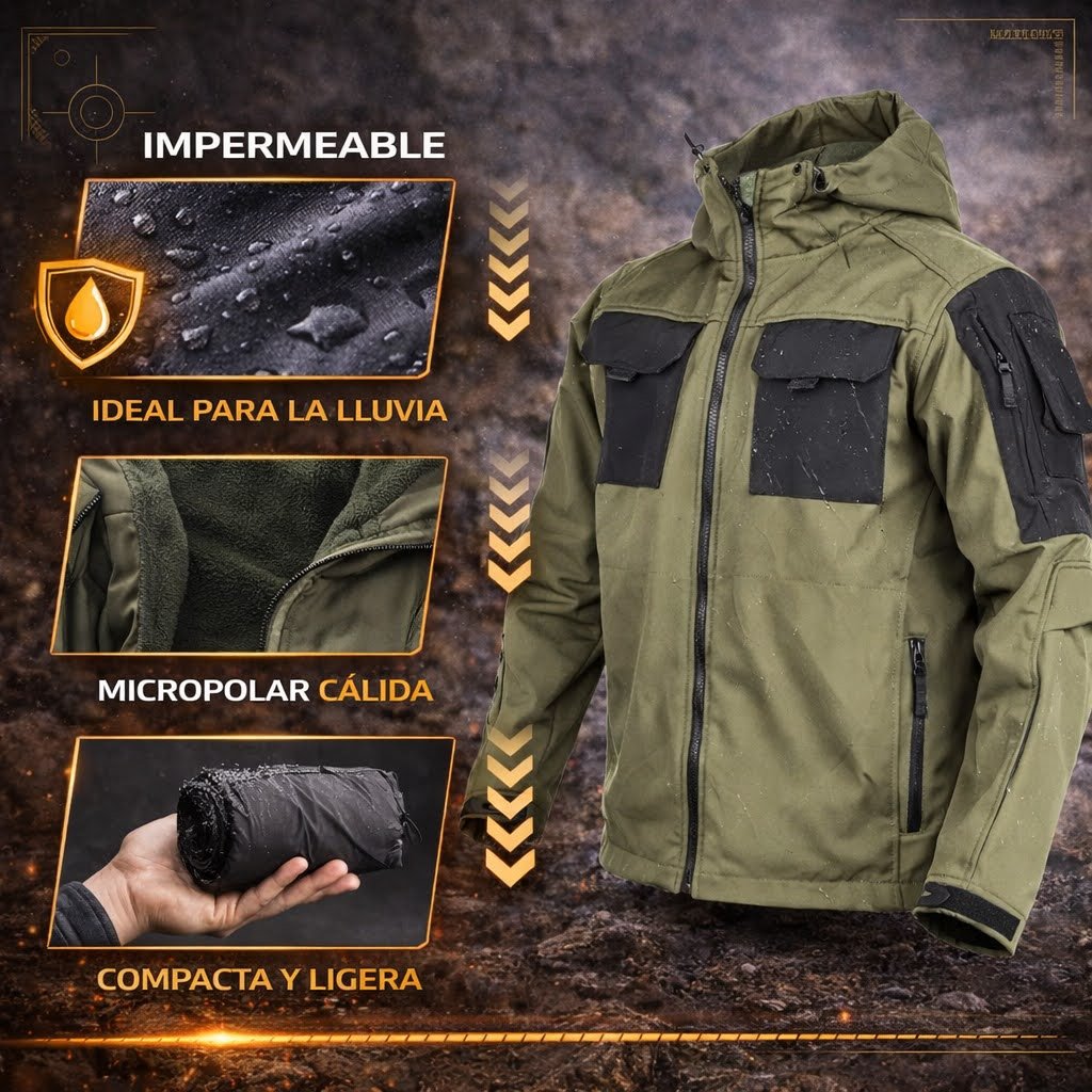 Chaqueta Táctica Storm Force Dual Pro - Imagen 7