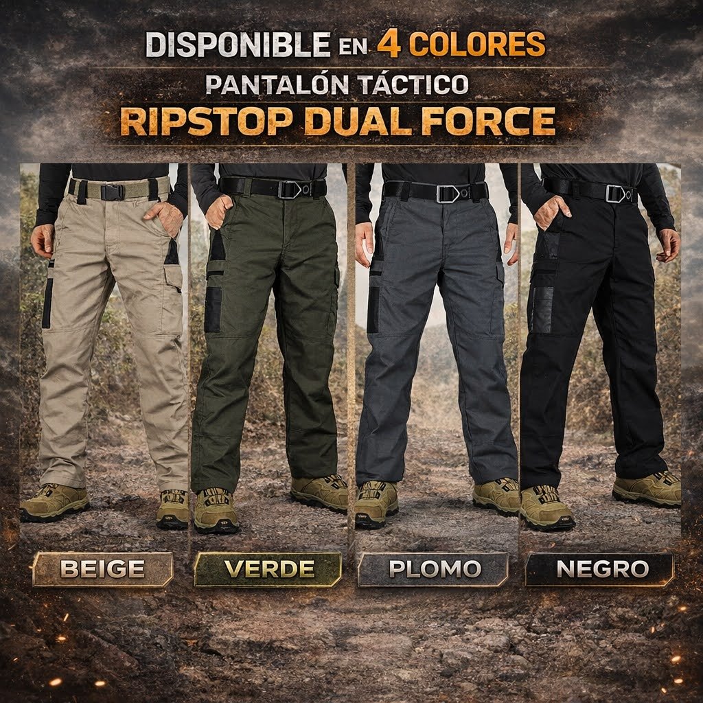 Pantalón Táctico RIPSTOP Dual Force - Imagen 3