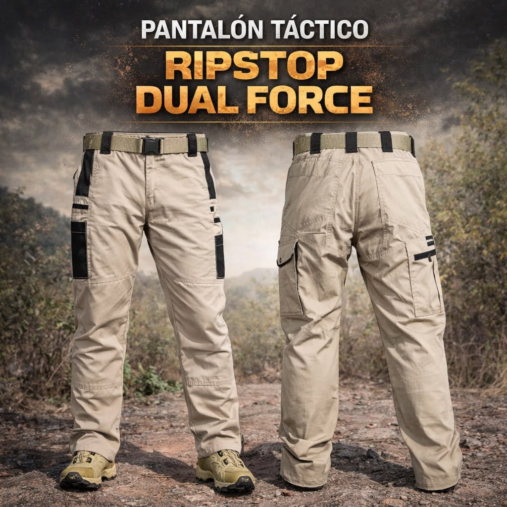 Pantalón Táctico RIPSTOP Dual Force