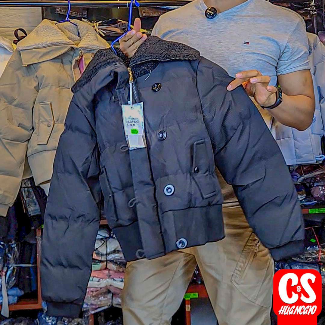 Casaca Mujer “Winter Cozy Chic” con Chalina Integrada – Abrigadora & Coqueta - Imagen 3