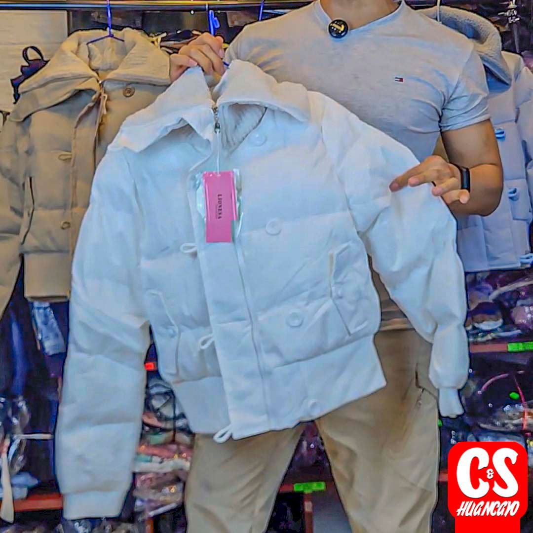 Casaca Mujer “Winter Cozy Chic” con Chalina Integrada – Abrigadora & Coqueta - Imagen 8