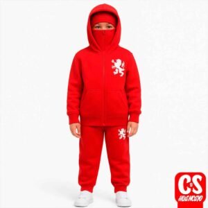 Conjunto Infantil Ninja Franela con Doble Capucha y Pasamontaña