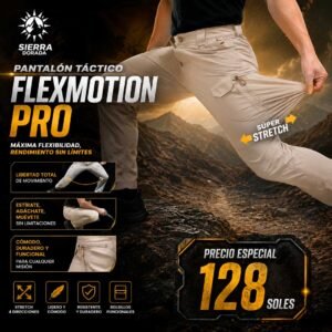 Pantalón Táctico Flex Motion Pro