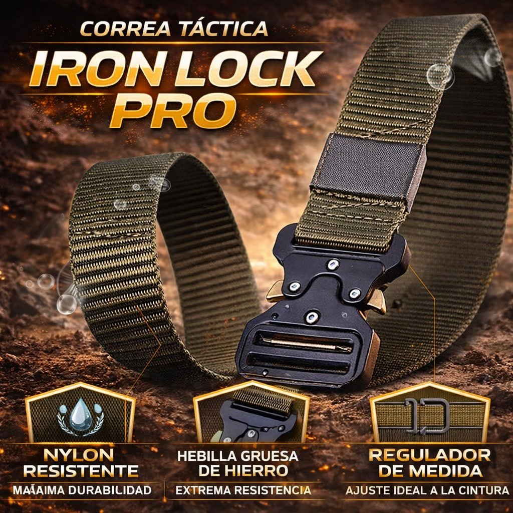Correa Táctica Iron Lock Pro - Imagen 2