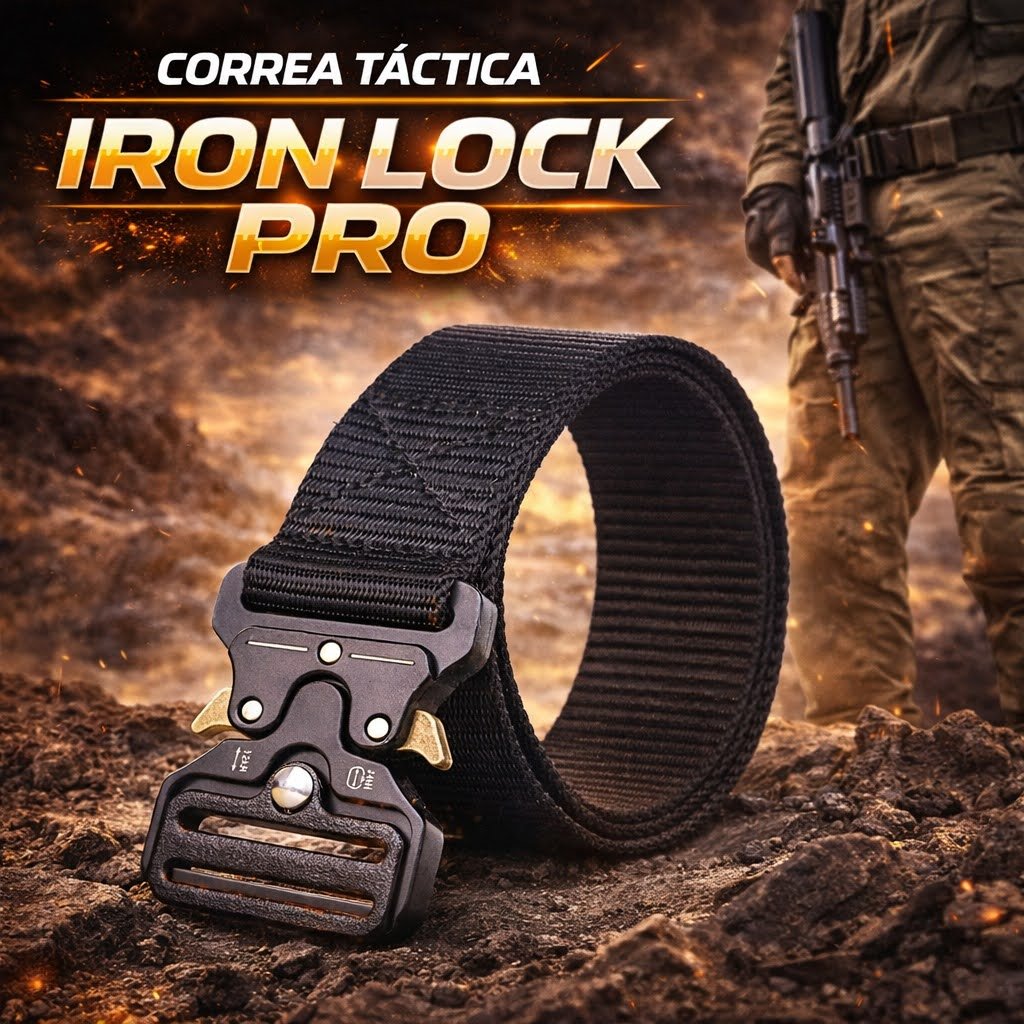 Correa Táctica Iron Lock Pro
