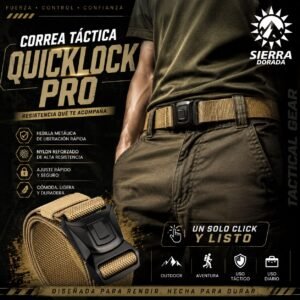 Correa Táctica Quick Lock Pro