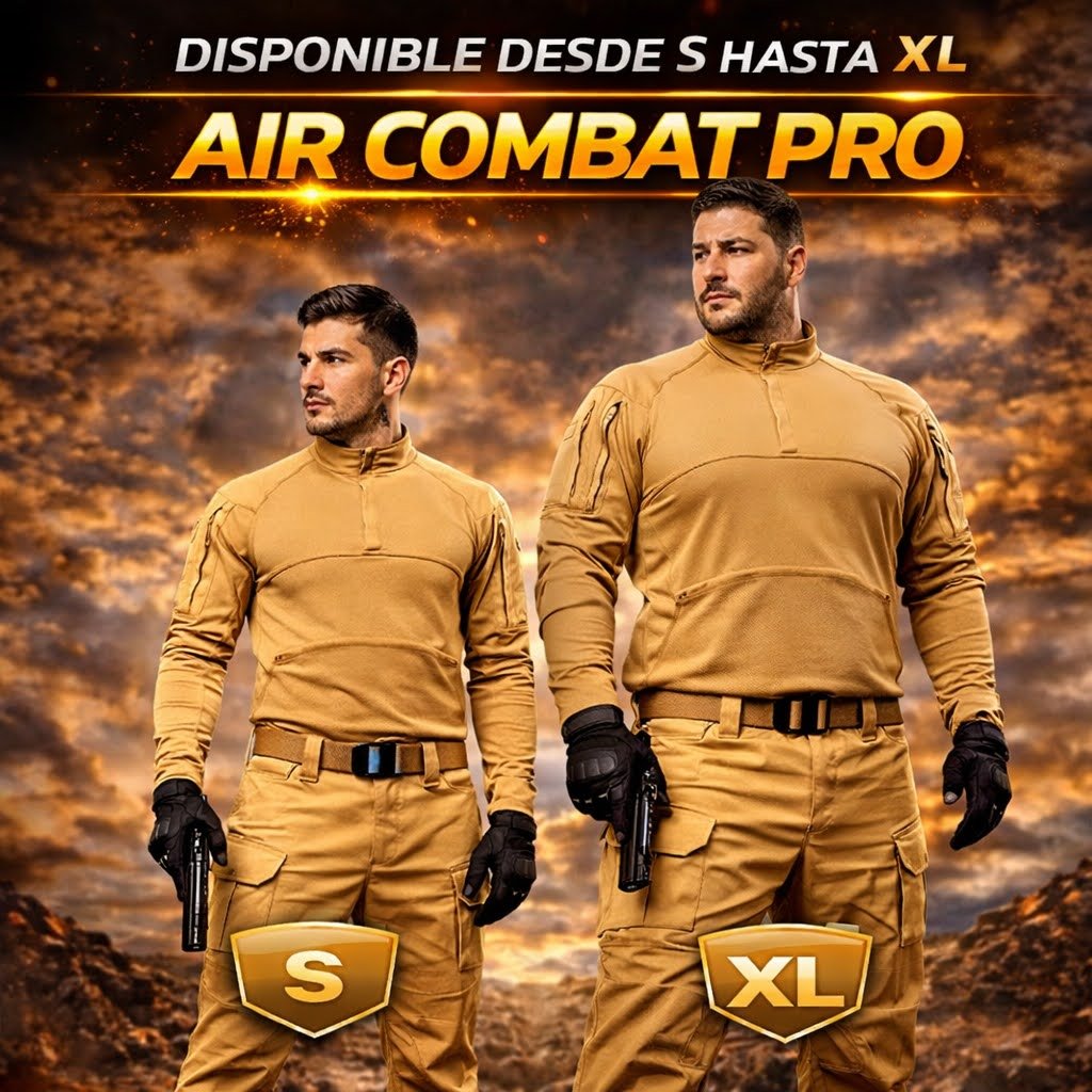 Conjunto Táctico Air Combat Pro Ripstop 2 Piezas - Imagen 6