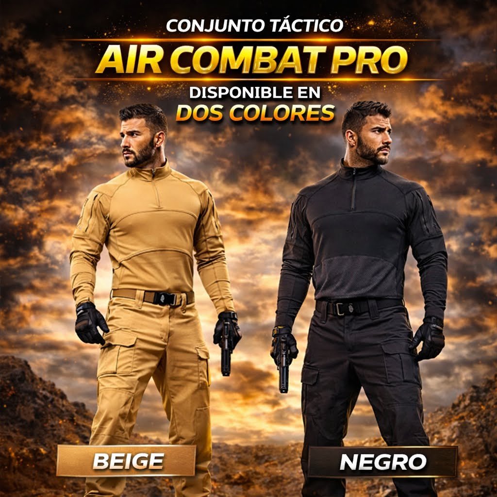 Conjunto Táctico Air Combat Pro Ripstop 2 Piezas - Imagen 2