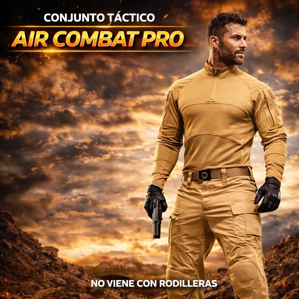 Conjunto Táctico Air Combat Pro Ripstop 2 Piezas