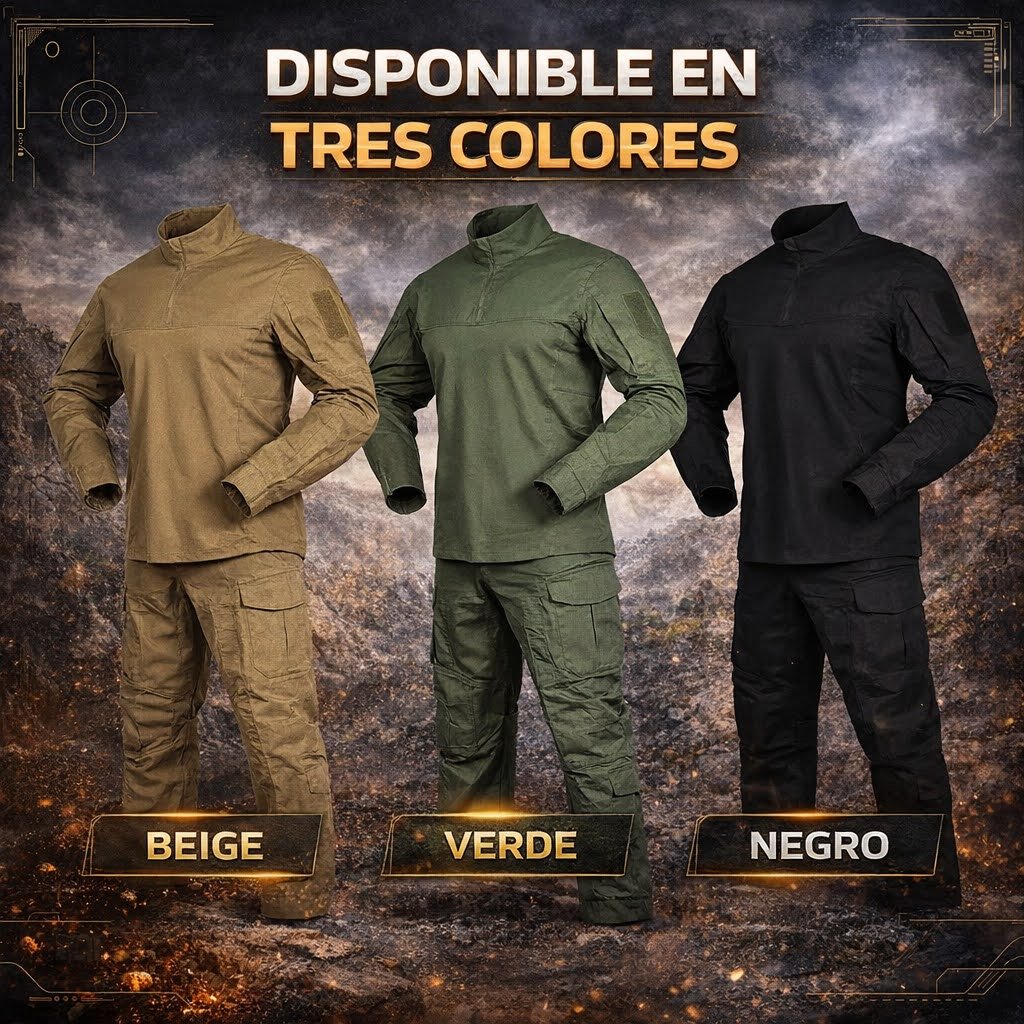 Conjunto Táctico Triple Force Pro 3 Piezas Ripstop - Imagen 7