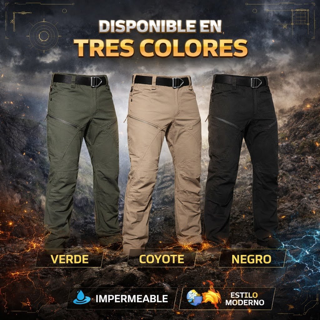 Pantalón Táctico Flex Ripstop Pro Premium - Imagen 7