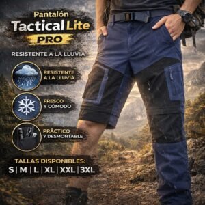 Pantalón Táctico Tactical Light Pro Convertible 2 en 1